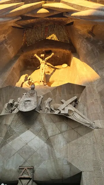 サグラダ・ファミリア受難のファサードの彫刻
