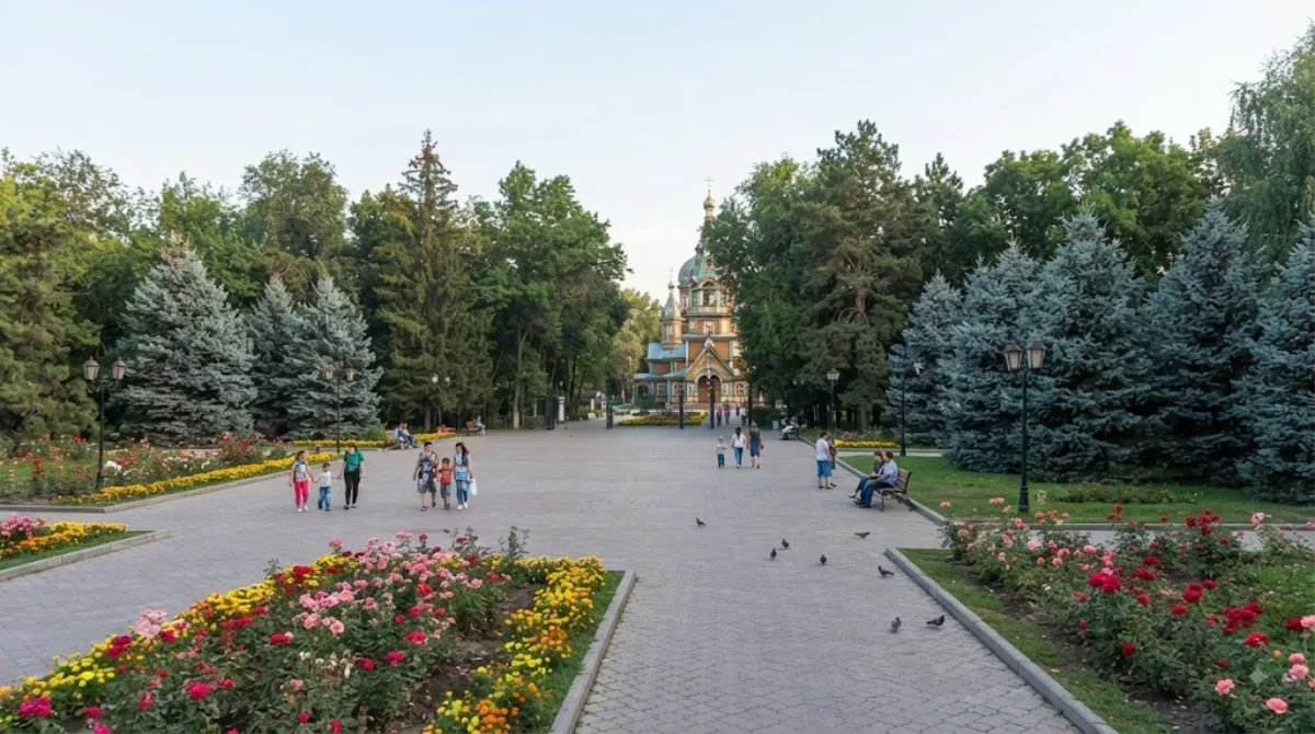 Park of 28 Panfilov Guardsmen, Almaty