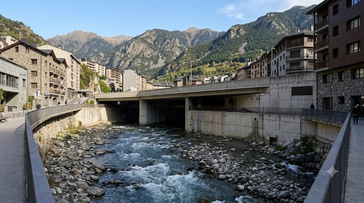 Valira del Nord river