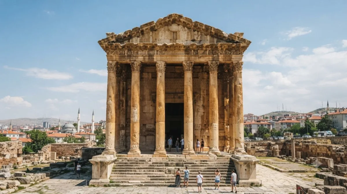 Temple of Augustus in Ankara
