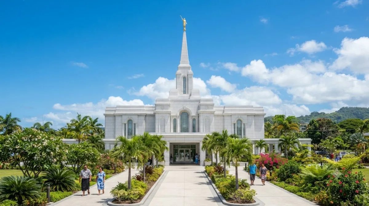 Apia Samoa Храм
