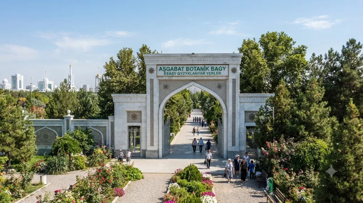 Jardín Botánico de Asjabad