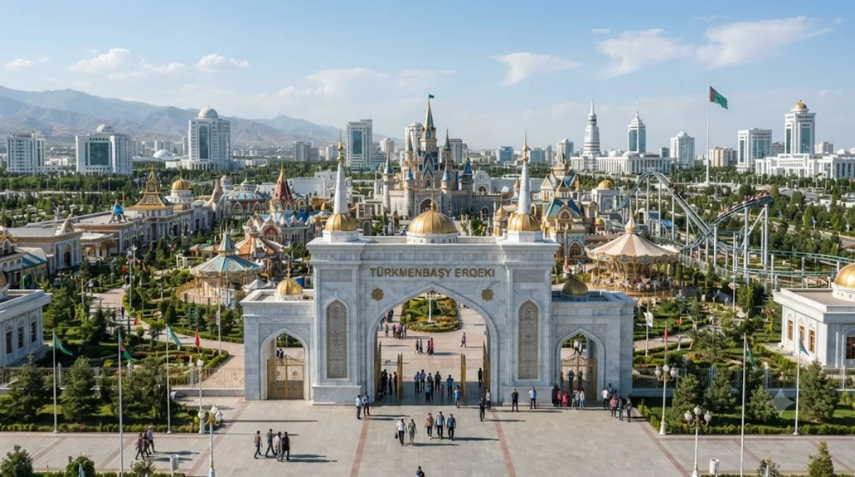 Monde des contes de Turkmenbashi
