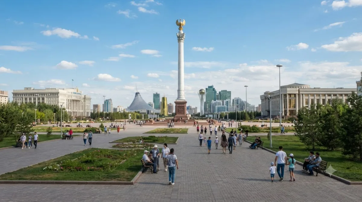 Independence Square, Astana