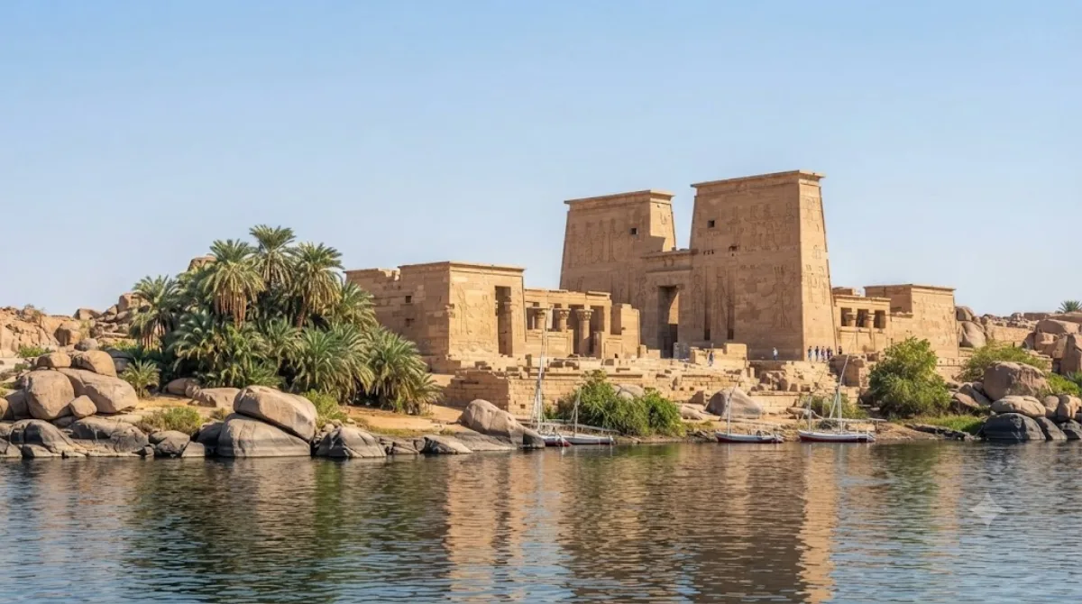 Temple of Isis in Philae