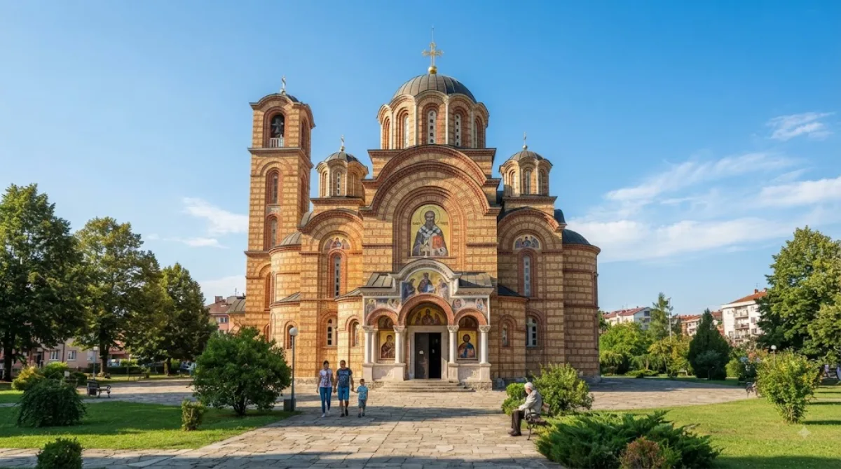 Saint Basil of Ostrog church in Banja Luka