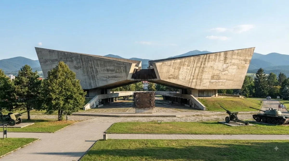 SNP Monument and Museum in Banská Bystrica