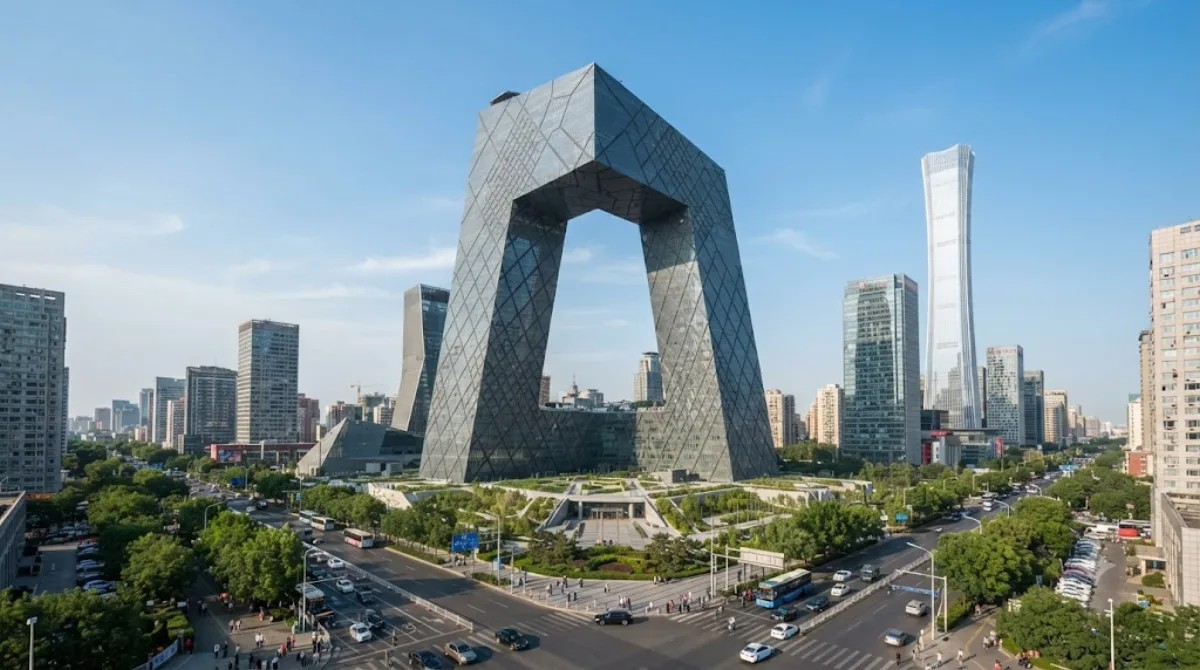 China Media Group Guanghua Road Office Area