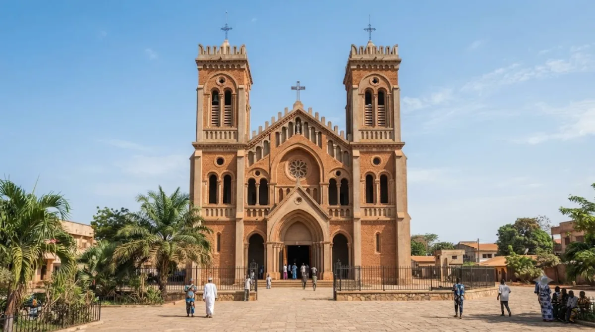 Собор Notre-Dame-de-Lourdes of Bobo-Dioulasso