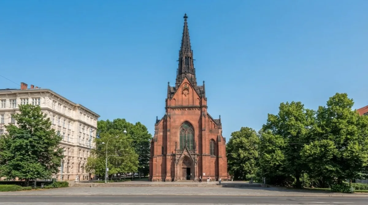 Red Church in Brno