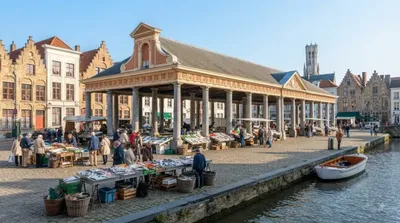 布魯日魚市場