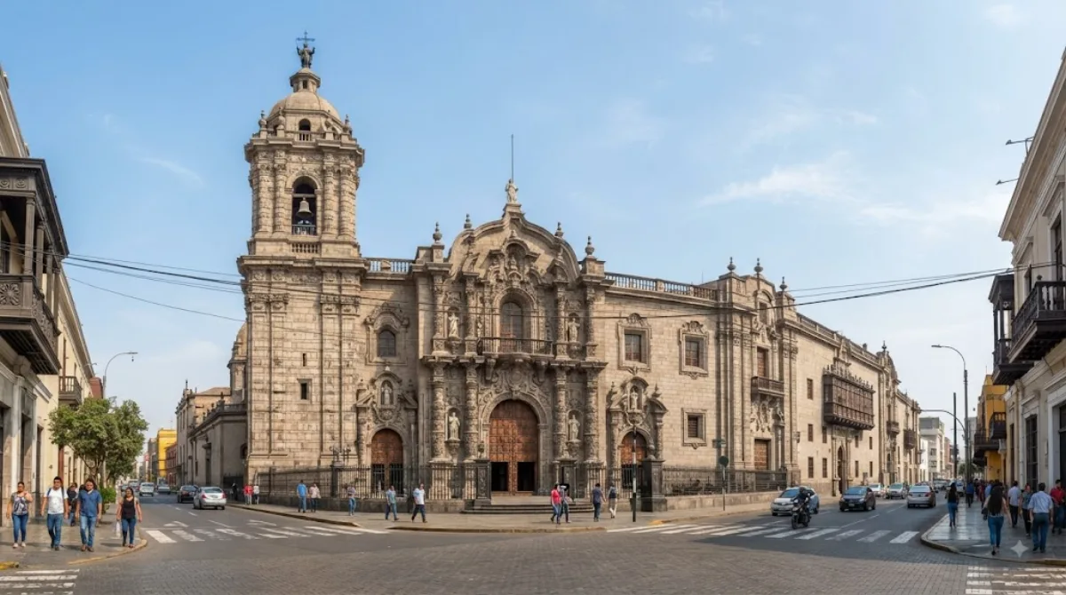 Church of San Agustín, Lima