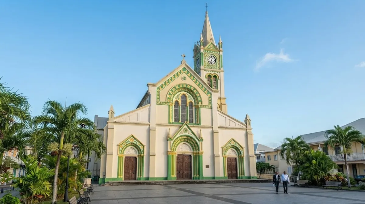 Cathedral Basilica of the Immaculate Conception in Castries