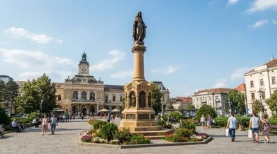 Saint Mary the Protector monument in Cluj-Napoca