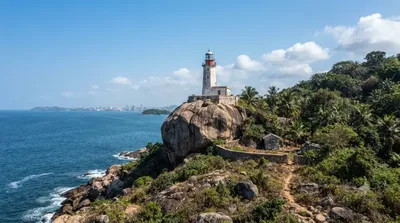 Île Tamara lighthouse