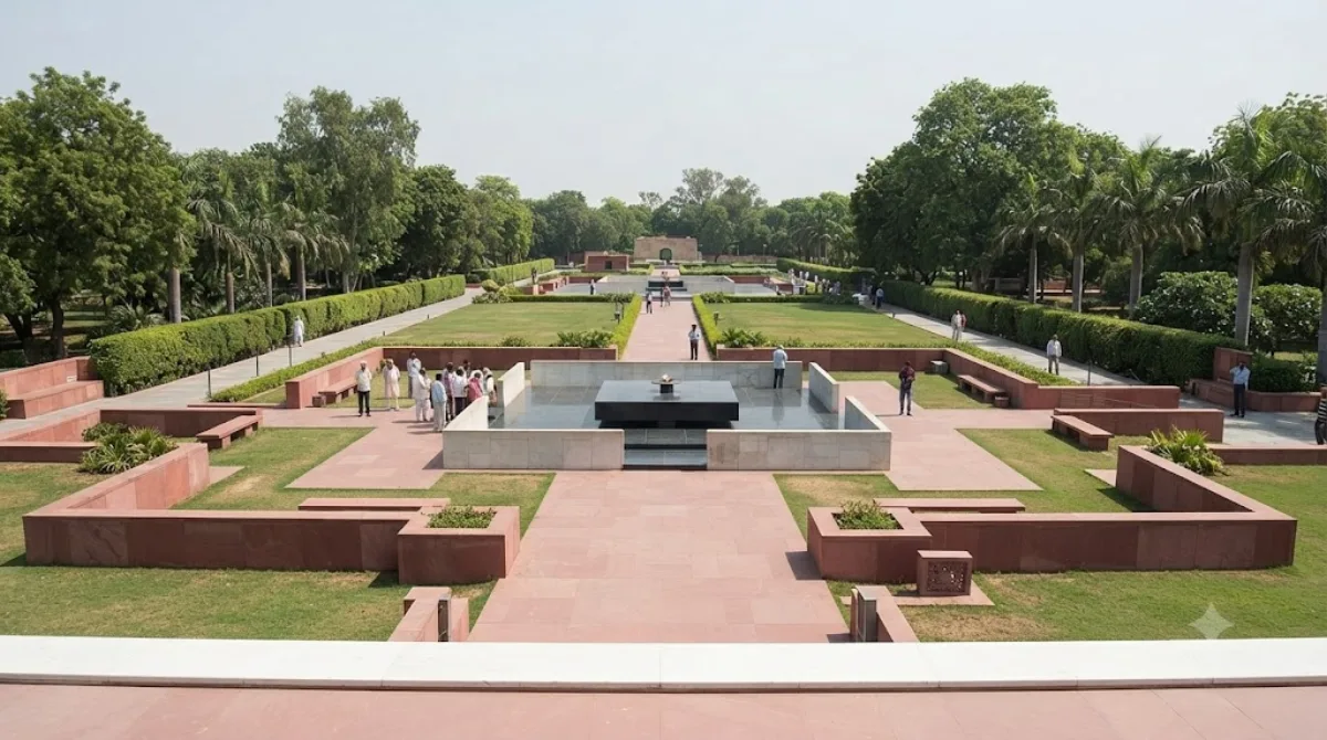 Raj Ghat and associated memorials
