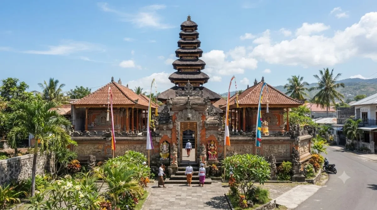 Hindu temple in Dili