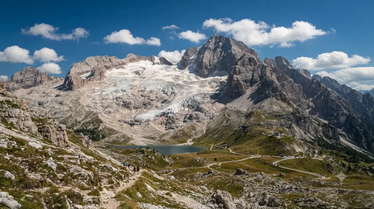 Marmolada Glacier