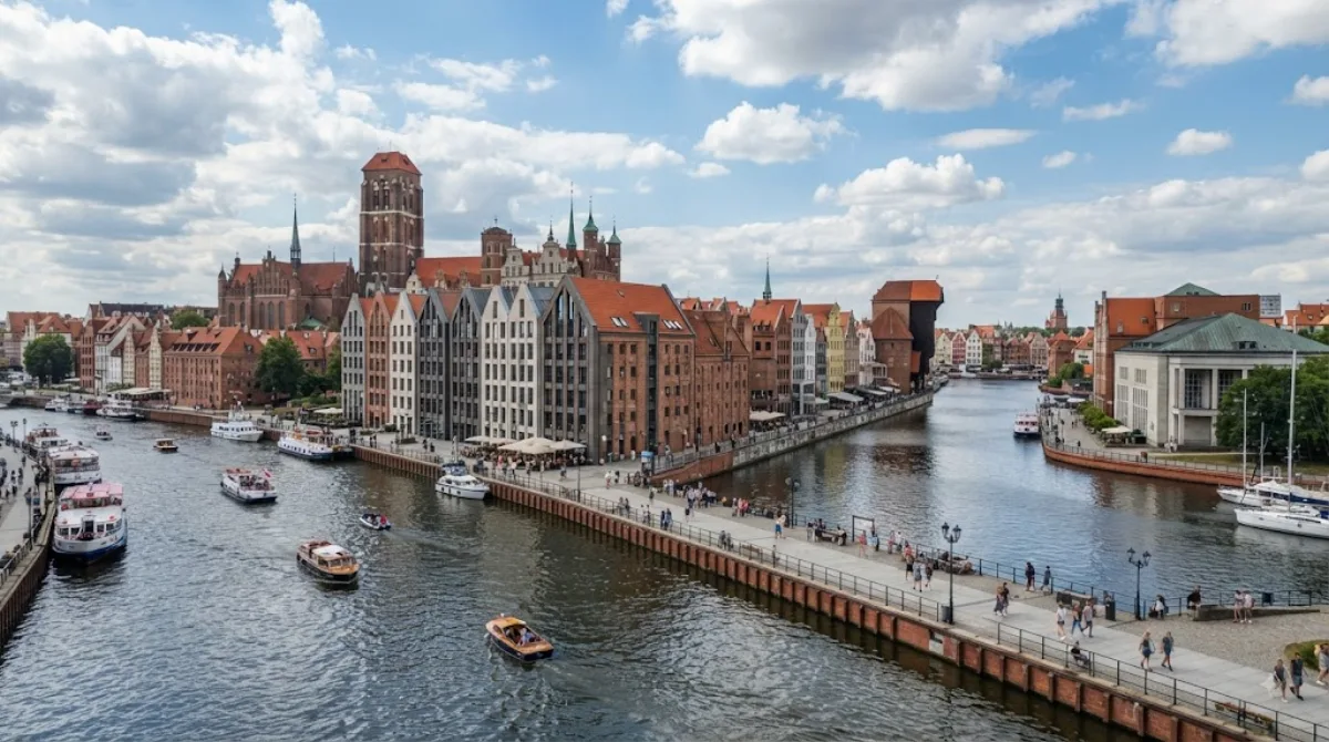 Granary Island in Gdańsk