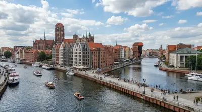 Granary Island in Gdańsk