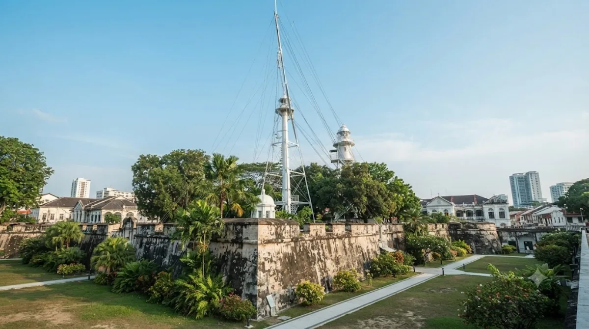 Leuchtturm Fort Cornwallis
