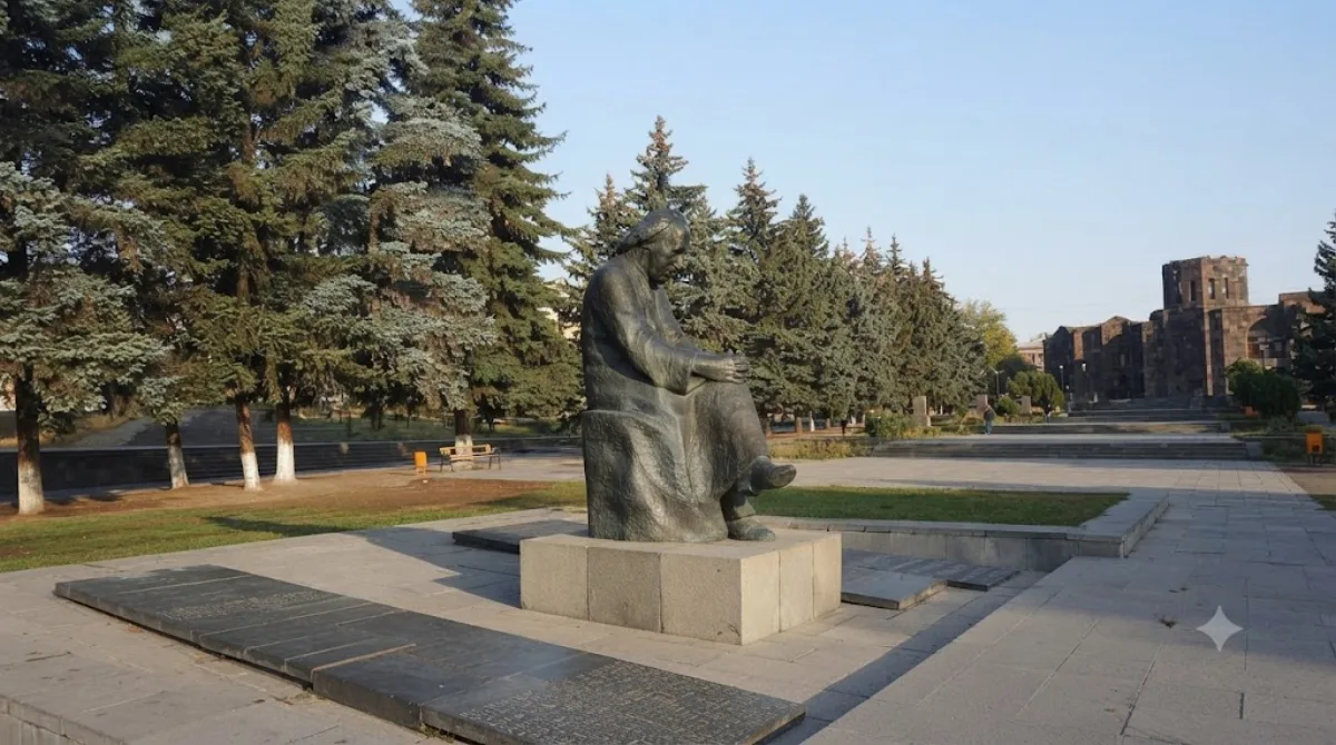 Statue of Avetik Isahakyan