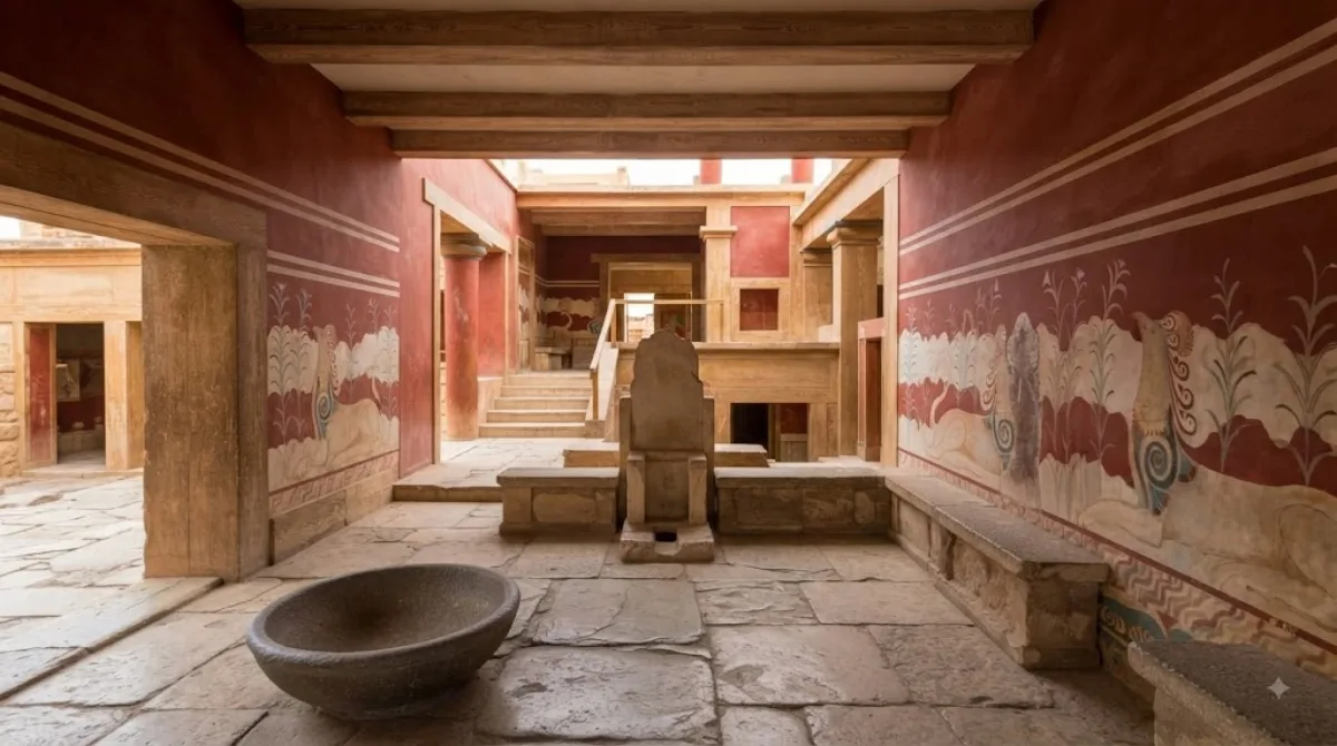 Throne Room, Knossos