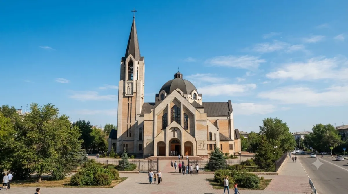 St. Joseph's Cathedral in Karaganda