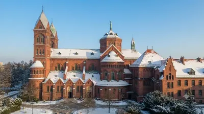 Basilica in Katowice Panewniki