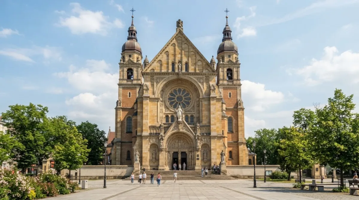 Собор Basilica of the Assumption of the Blessed Virgin Mary, Sosnowiec