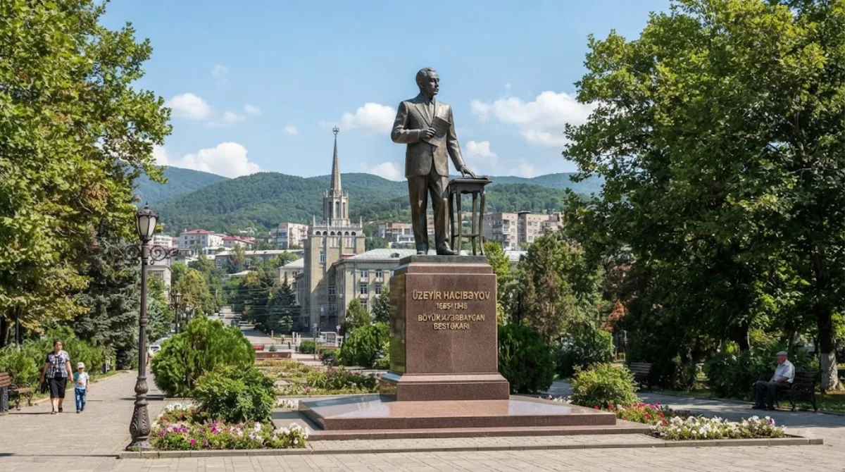 Statue of Uzeyir Hajibeyov