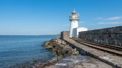 White lighthouse