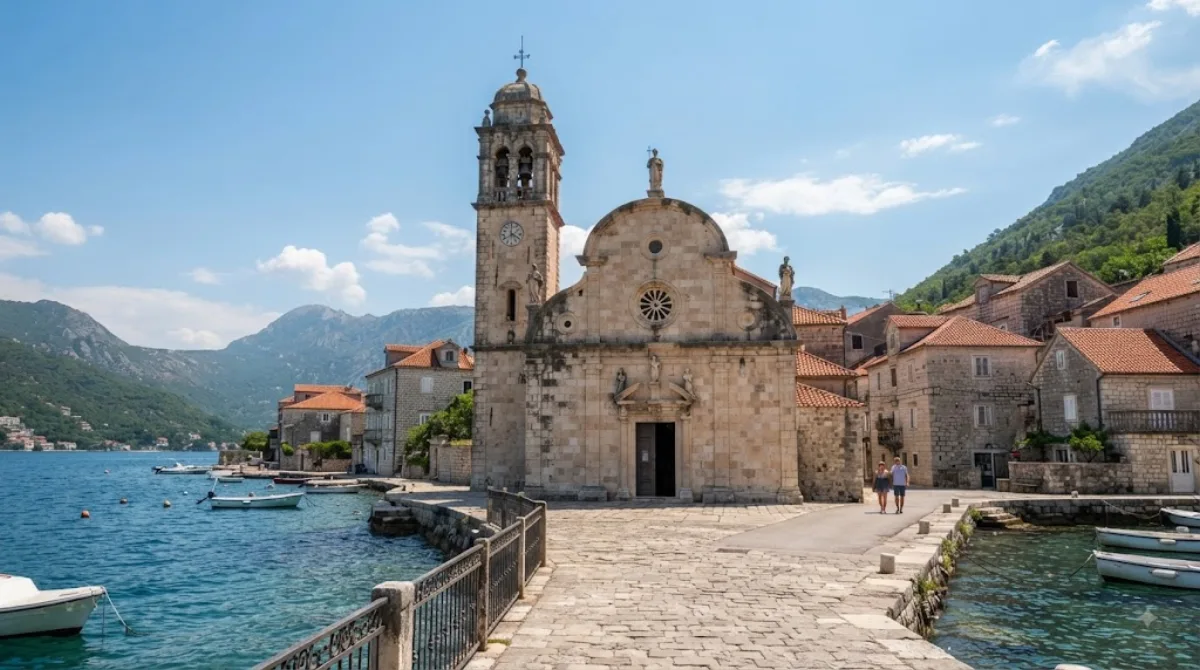 Saint Mark church in Perast