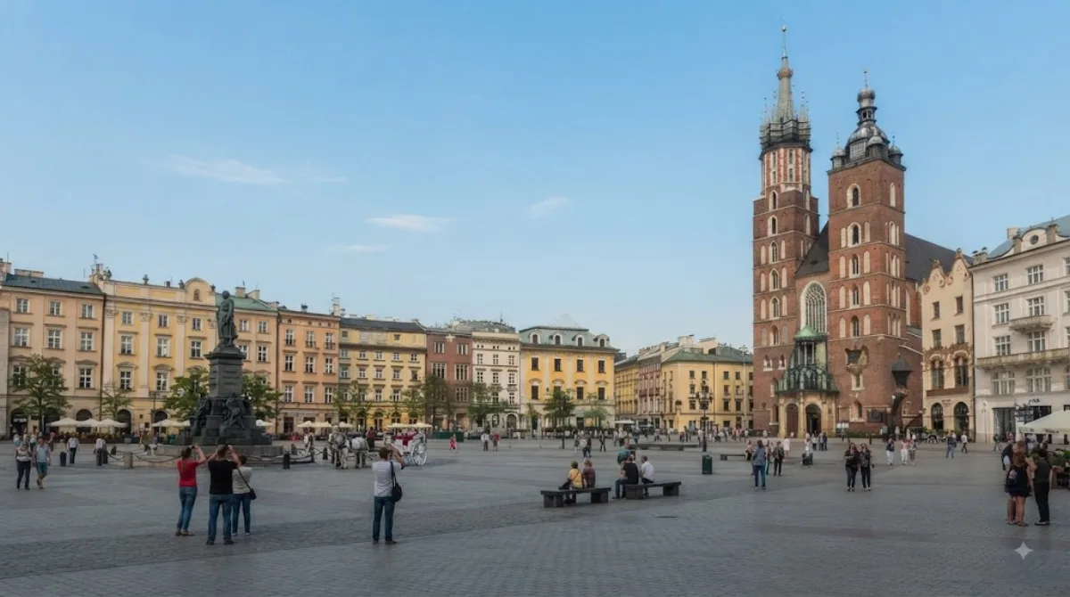 Place du Marché de Cracovie