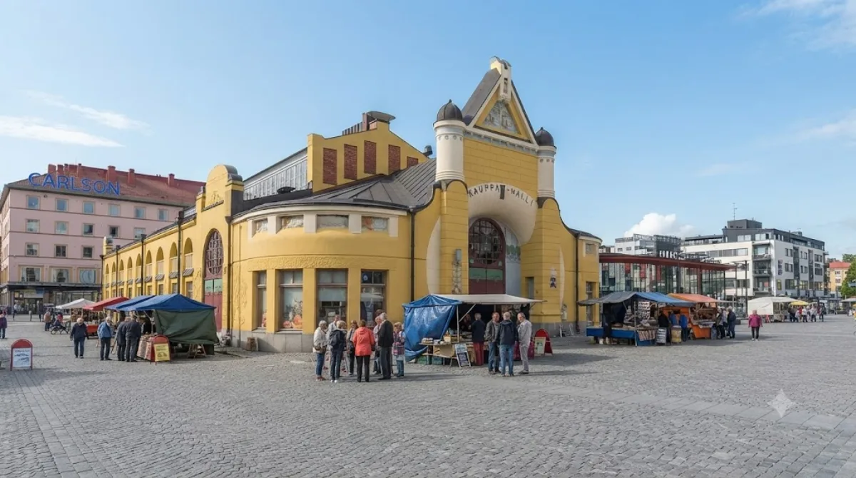 Kuopio Рынок Hall