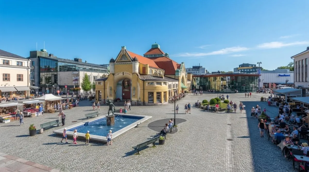 Kuopio Рынок Площадь