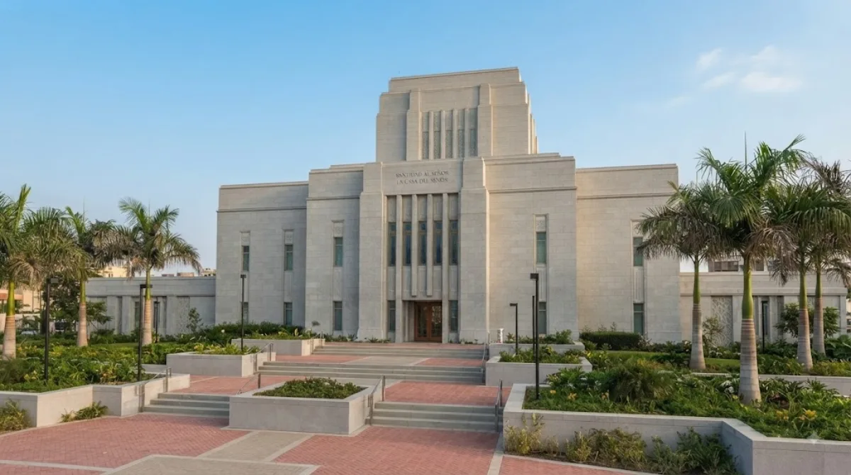 Lima Peru Temple