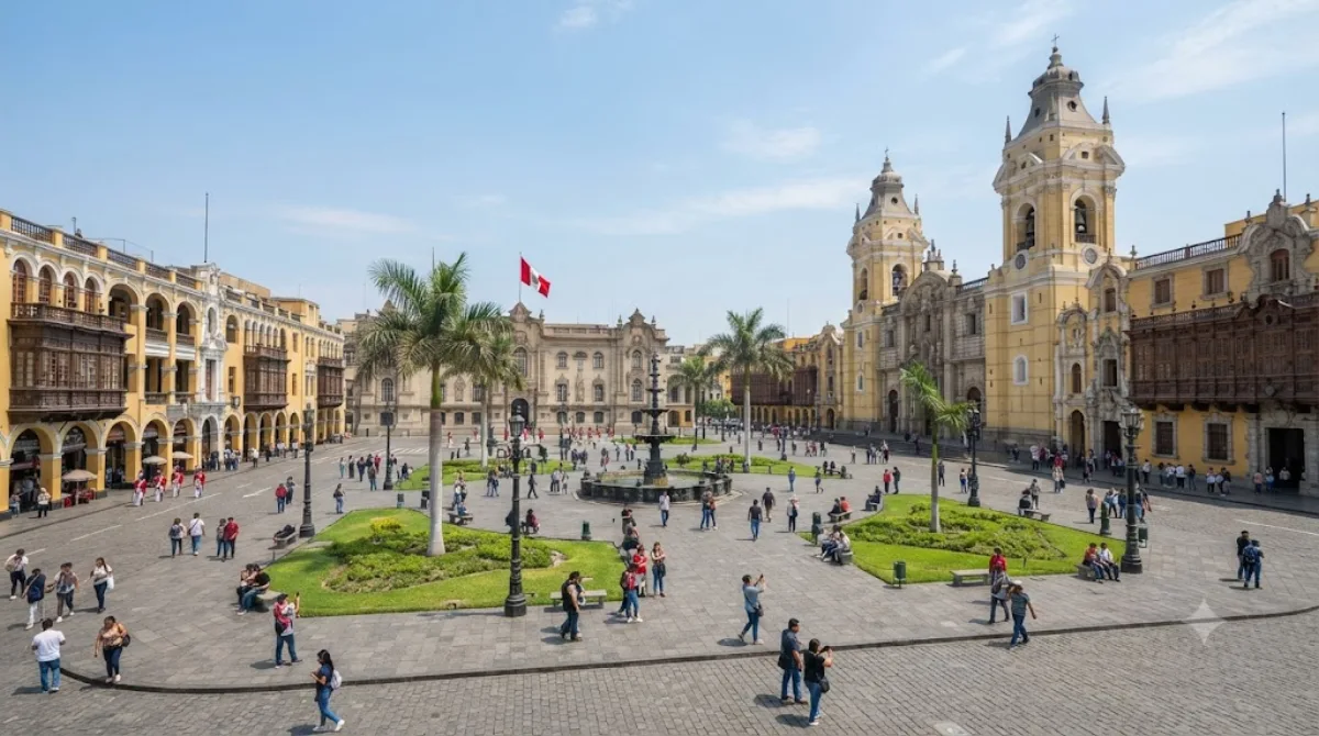 Plaza Mayor, Lima