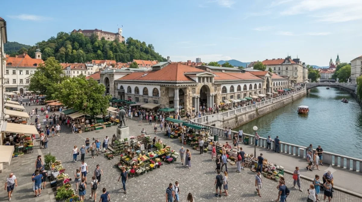 Arch. Plečnik's Marketplace