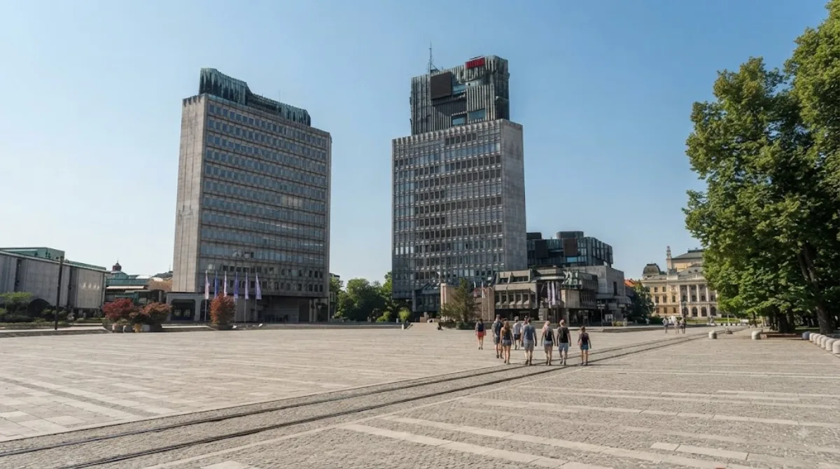 Republic Square, Ljubljana