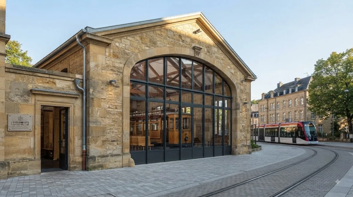 Luxemburg tramway museum