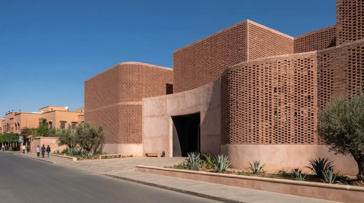 Yves Saint Laurent Музей in Marrakesh