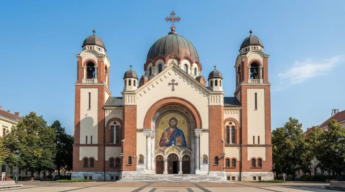 Greek Catholic Cathedral in Búza Square