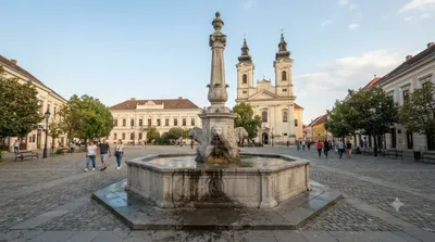 Fountain "Four Lions"