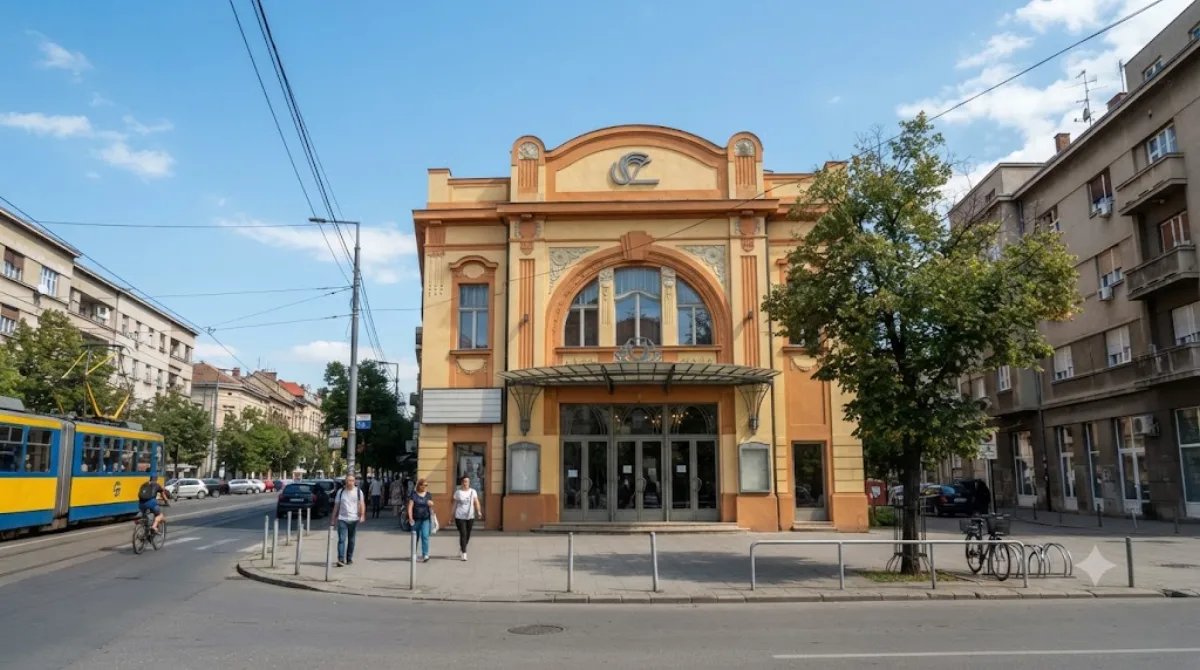theatre building in Novi Sad