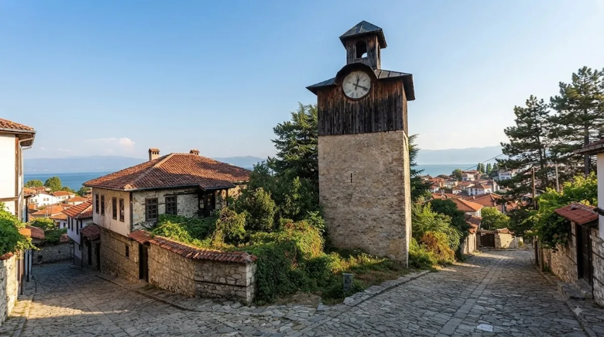 Clock Tower of Ohrid