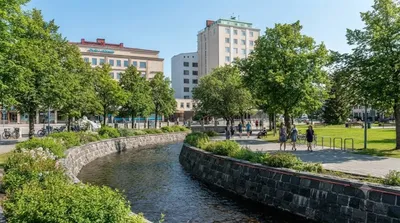 Oulu Town Canal Park Zone