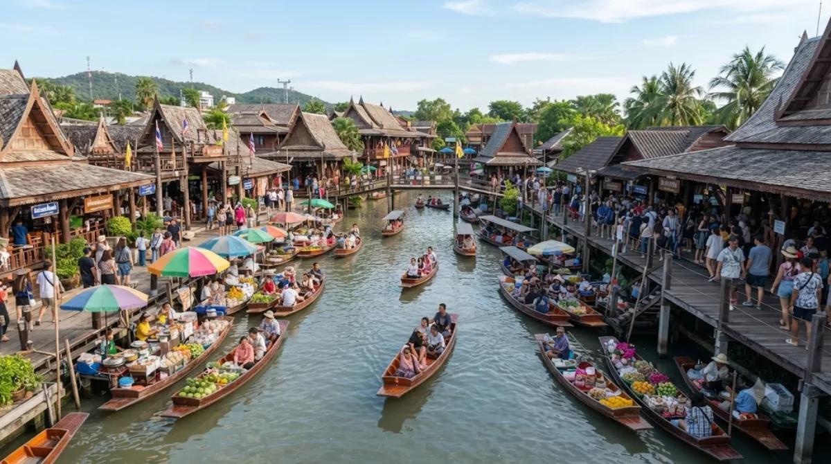 Pattaya floating market
