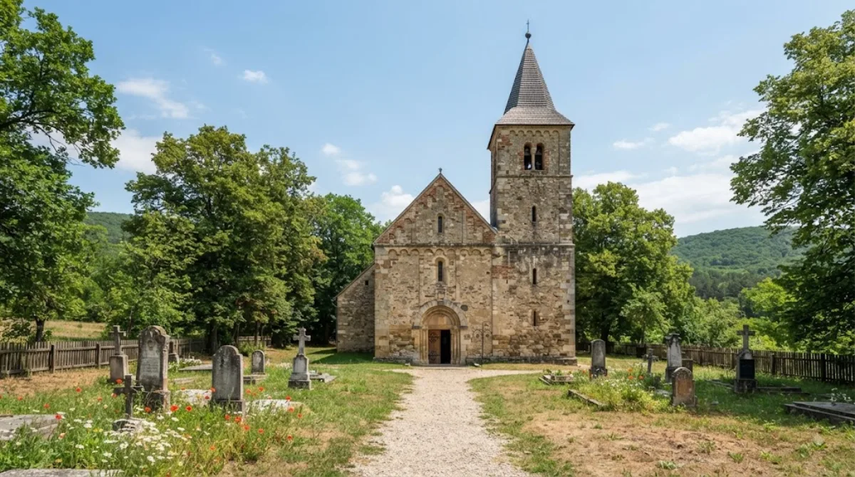 Medieval Церковь in Mánfa