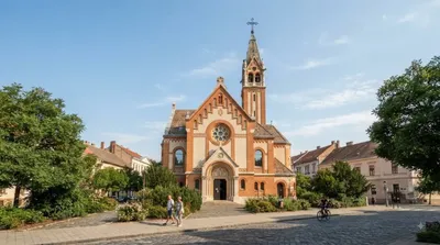 Reformed church in Tildy street in Pécs